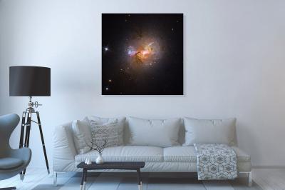 Dwarf Starburst In Galaxy Henize 2-10, 2022 - Canvas Wrap