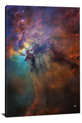 Lagoon Nebula, 2018 - Canvas Wrap