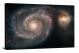 Whirlpool Galaxy M51 and Companion Galaxy, 2005 - Canvas Wrap