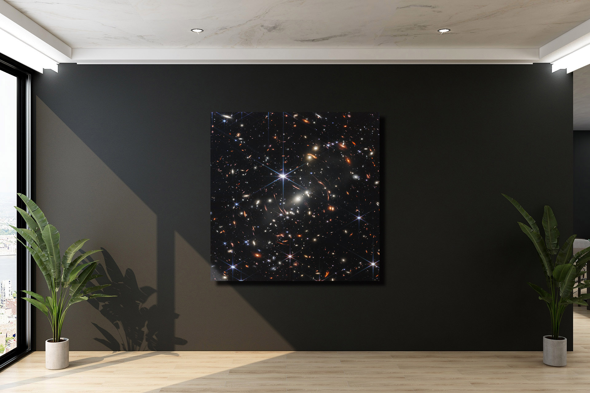 James Webb First Deep Field-NIRCam, 2022 - Canvas Wrap