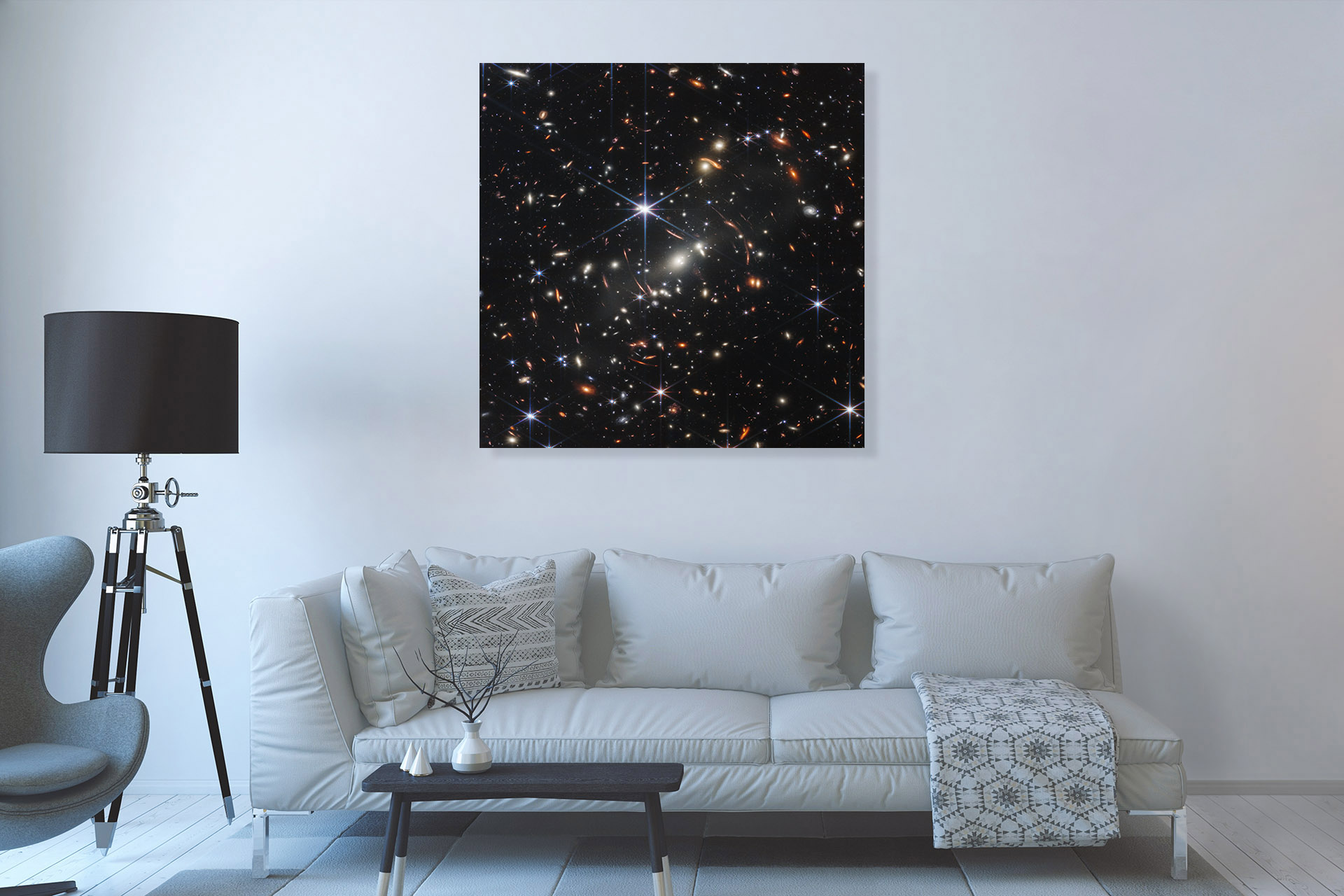 James Webb First Deep Field-NIRCam, 2022 - Canvas Wrap