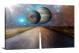 Jupiter over the Asphalt, 2017 - Canvas Wrap