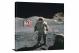 Apollo 17 Astronaut and United States Flag on Lunar Surface, 2018 - Canvas Wrap