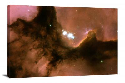 The Heart of the Trifid Nebula, 2004 - Canvas Wrap