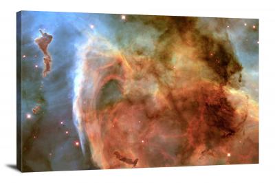 Light and Shadow in the Carina Nebula, 2000 - Canvas Wrap