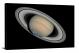 Saturn and its Aurora, 2019 - Canvas Wrap