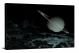 Saturn Lunar Surface - Canvas Wrap