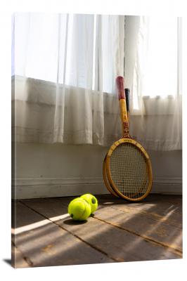 Wooden Tennis Rackets, 2020 - Canvas Wrap