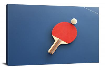 Ping Pong Paddle, 2021 - Canvas Wrap