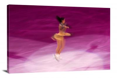 Figure Skating, 2017 - Canvas Wrap