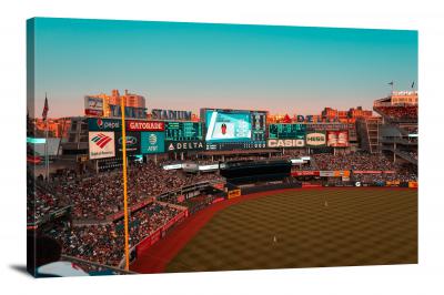 Yankee Stadium Sunset, 2020 - Canvas Wrap