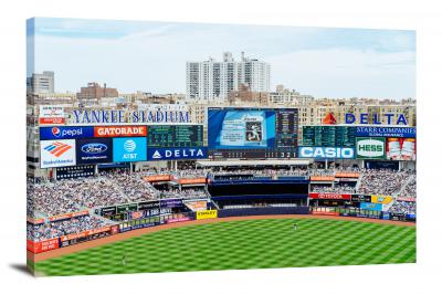 Yankee Stadium Daytime, 2018 - Canvas Wrap