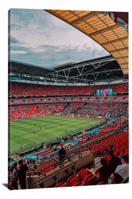 Wembley Stadium Game, 2021 - Canvas Wrap