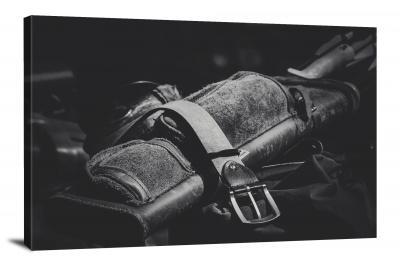 B&W Leather Quiver, 2016 - Canvas Wrap