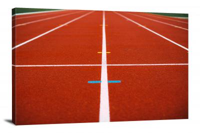 Tartan Track and Field Athletics Stadium, 2020 - Canvas Wrap