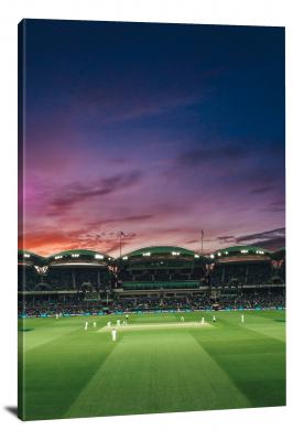 Cricket Match Stadium, 2017 - Canvas Wrap