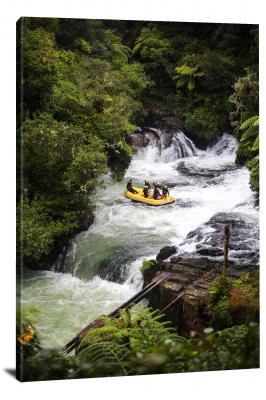 Rafting in the Jungle, 2020 - Canvas Wrap