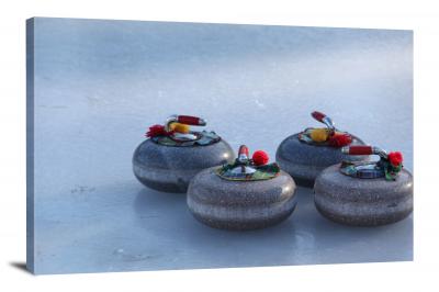 Curling Equipment, 2015 - Canvas Wrap