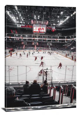 CSKA Moscow Ice Hockey Rink, 2020 - Canvas Wrap