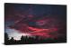 Dark Red Clouds, 2017 - Canvas Wrap
