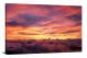 Sunset Above the Clouds, 2018 - Canvas Wrap