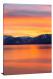 Still Lake Tahoe Sunset, 2017 - Canvas Wrap