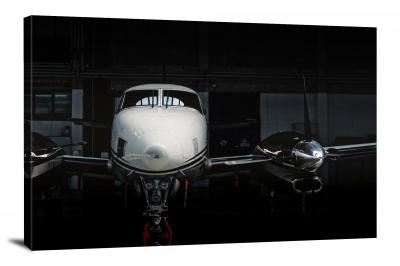 Aircraft in the Wing, 2019 - Canvas Wrap