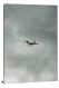 White Airplane in the Clouds, 2021 - Canvas Wrap