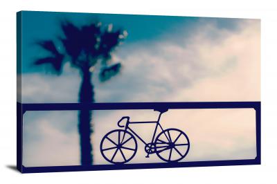 Bicycle Logo, 2016 - Canvas Wrap