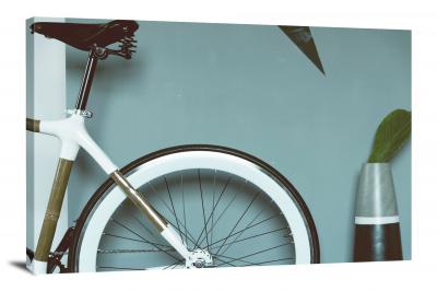 Bicycle Back Wheel, 2016 - Canvas Wrap