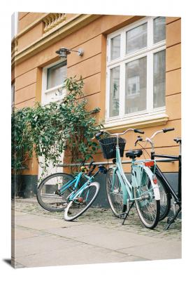 Copenhagen Bicycles, 2020 - Canvas Wrap