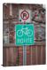 Bike Route Sign, 2022 - Canvas Wrap