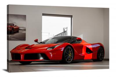 Red Ferrari, 2020 - Canvas Wrap