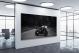 B&W Motorcycle on the Road, 2020 - Canvas Wrap1