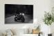 B&W Motorcycle on the Road, 2020 - Canvas Wrap3