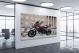 Red and White Ducati Multistrada 1200, 2021 - Canvas Wrap1