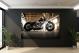 Shiny Black Motorcycle, 2021 - Canvas Wrap2