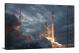 Spacecraft Separating to Launch, 2016 - Canvas Wrap