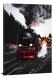 Black and Red Train, 2020 - Canvas Wrap