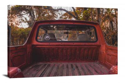 Back of a Pickup, 2020 - Canvas Wrap