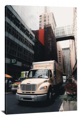 City Truck, 2019 - Canvas Wrap