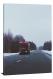 Truck Down Snowy Roads, 2021 - Canvas Wrap