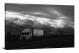 Truck With Clouds, 2016 - Canvas Wrap