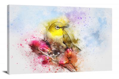 Yellow Bird, 2017 - Canvas Wrap