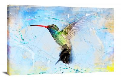 Hummingbird, 2017 - Canvas Wrap