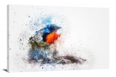 Robin, 2017 - Canvas Wrap