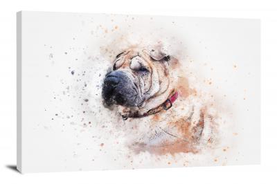 Big Dog, 2017 - Canvas Wrap