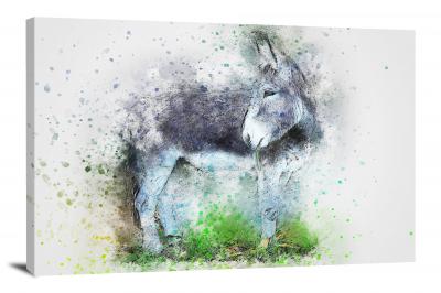 Donkey, 2017 - Canvas Wrap