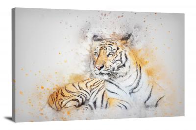 Tiger, 2017 - Canvas Wrap