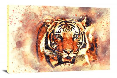 Eyes of the Tiger, 2017 - Canvas Wrap